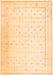 Persian Orange Traditional Rug, tr3308org