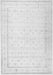 Persian Gray Traditional Rug, tr3308gry
