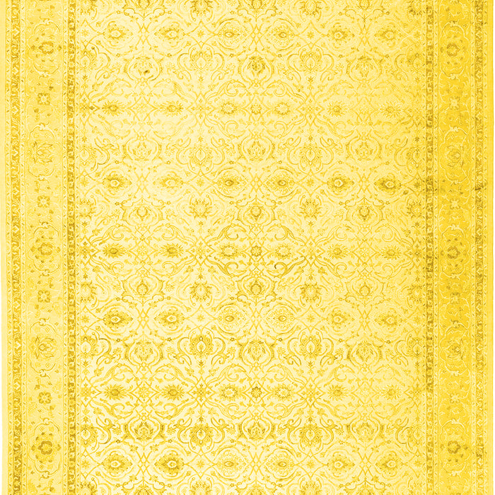 Persian Yellow Traditional Rug, tr3308yw