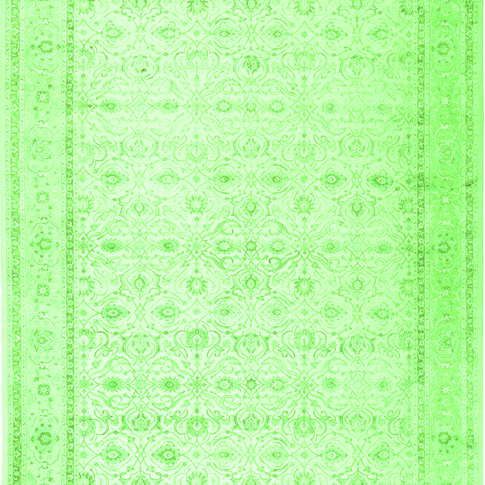 Persian Green Traditional Rug, tr3308grn