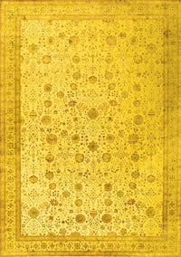 Persian Yellow Traditional Rug, tr3309yw