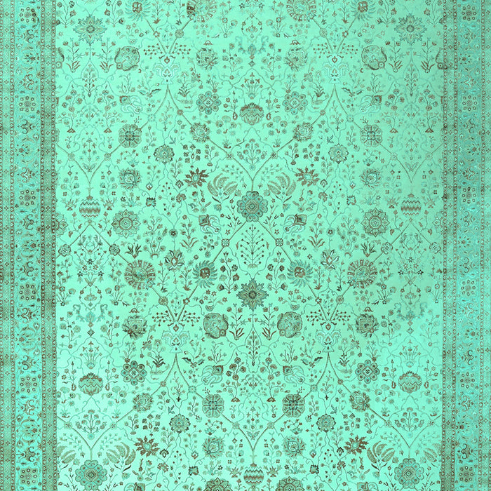 Persian Turquoise Traditional Rug, tr3309turq