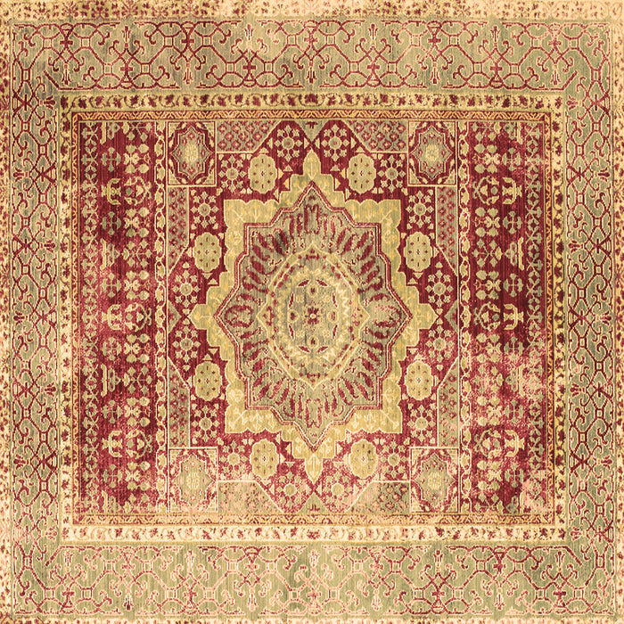 Square Persian Brown Traditional Rug, tr330brn
