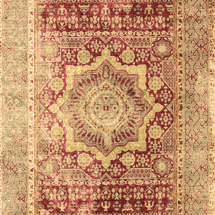Machine Washable Persian Brown Traditional Rug, wshtr330brn