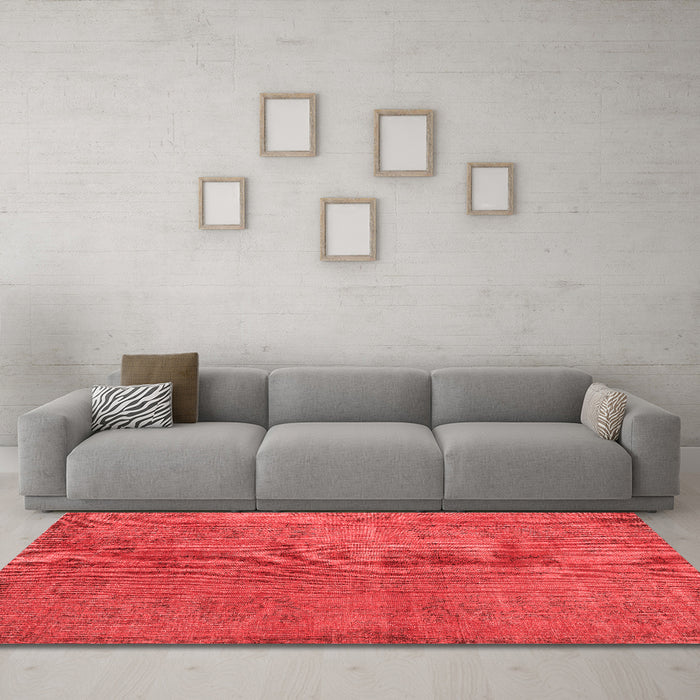 Traditional Red Washable Rugs