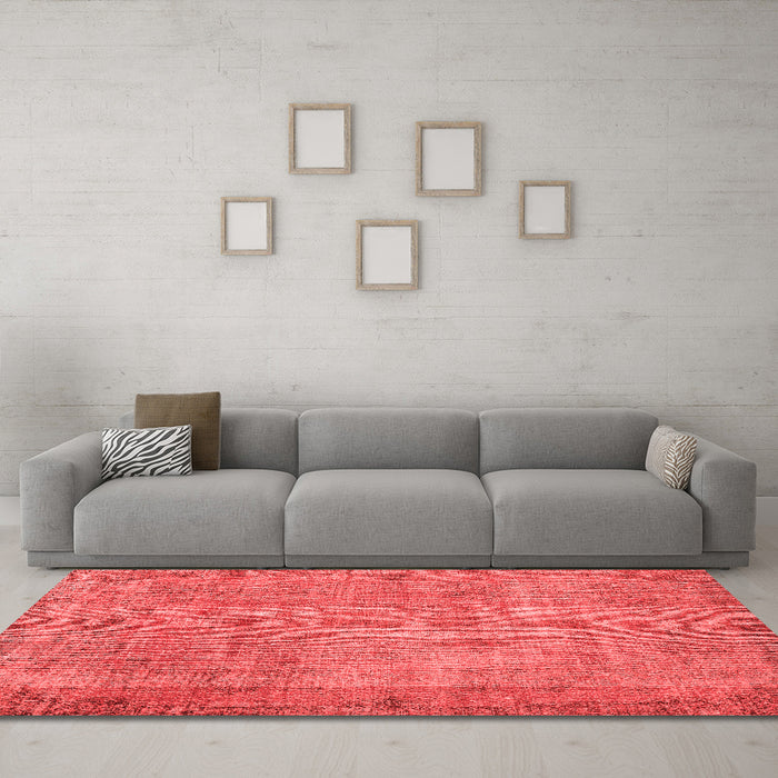 Traditional Red Washable Rugs