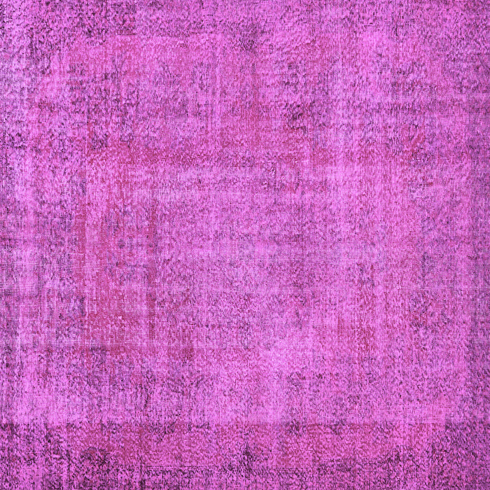 Square Persian Purple Traditional Rug, tr3311pur