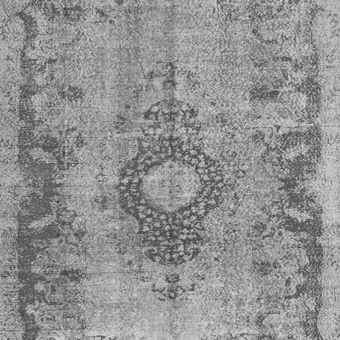 Medallion Gray Traditional Rug, tr3312gry