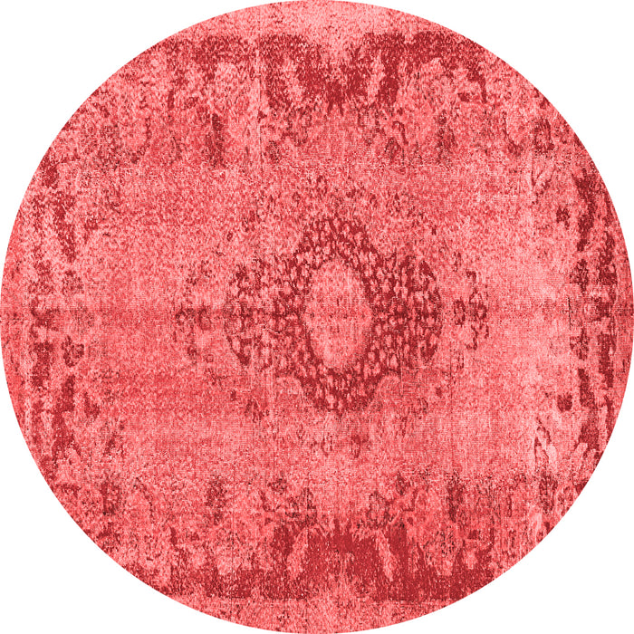 Medallion Red Traditional Rug, tr3312red