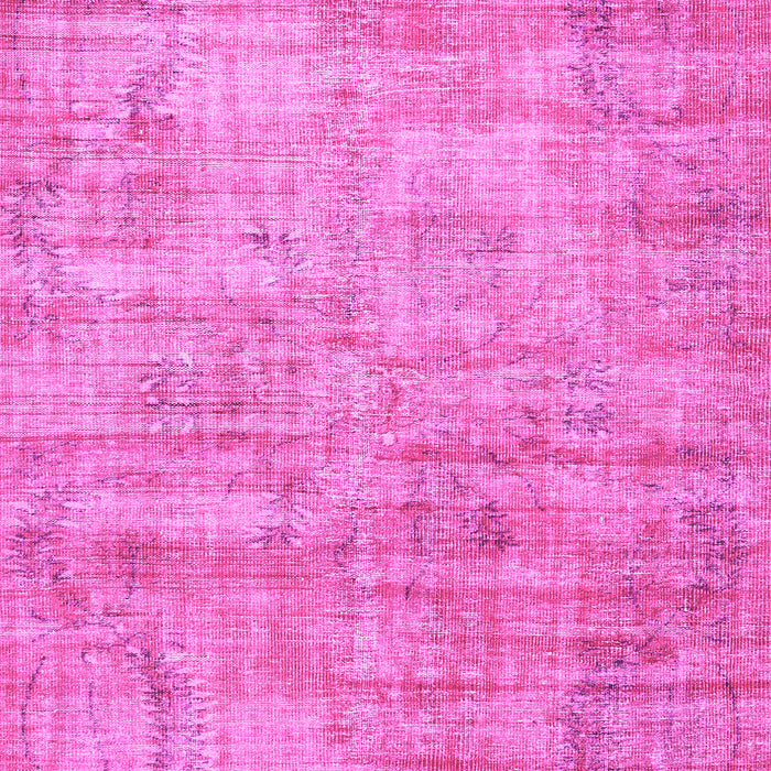 Machine Washable Persian Pink Traditional Rug, wshtr3313pnk