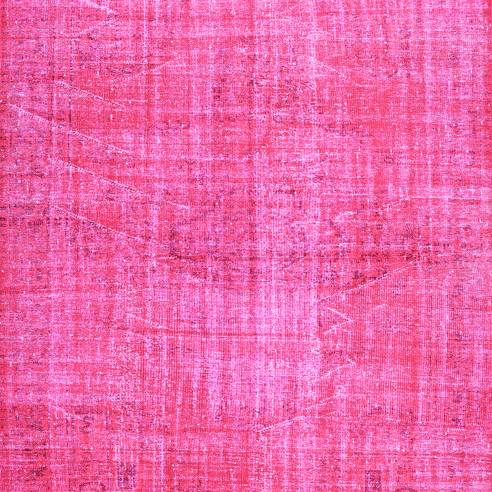 Machine Washable Persian Pink Traditional Rug, wshtr3314pnk