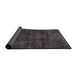 Sideview of Traditional Granite Gray Persian Rug, tr3315