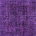 Square Persian Purple Bohemian Rug, tr3315pur