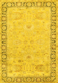 Persian Yellow Traditional Rug, tr3316yw