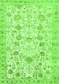 Persian Green Traditional Rug, tr3317grn