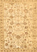 Machine Washable Persian Brown Traditional Rug, wshtr3317brn