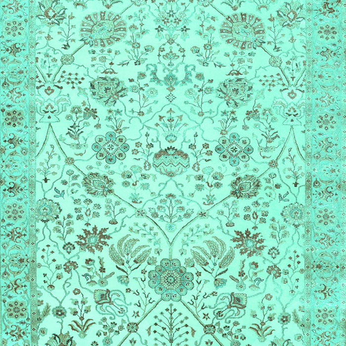 Persian Turquoise Traditional Rug, tr3317turq