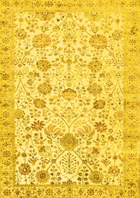 Persian Yellow Traditional Rug, tr3317yw