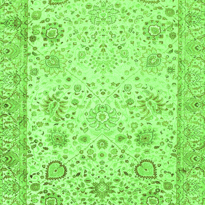 Persian Green Traditional Rug, tr3318grn