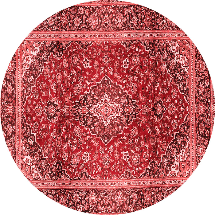 Medallion Red Traditional Rug, tr3319red