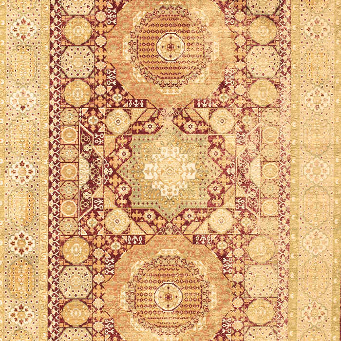 Machine Washable Persian Brown Traditional Rug, wshtr331brn