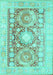 Persian Turquoise Traditional Rug, tr331turq