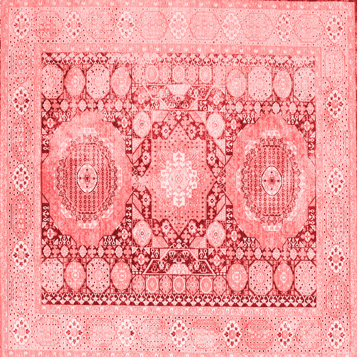 Machine Washable Persian Red Traditional Rug, wshtr331red