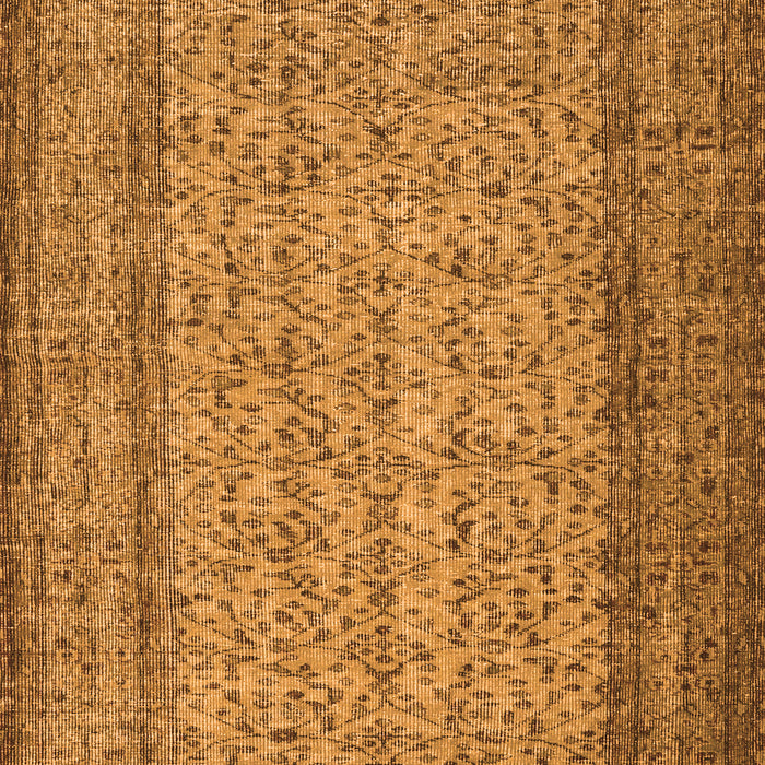 Serging Thickness of Machine Washable Persian Orange Traditional Area Rugs, wshtr3321org