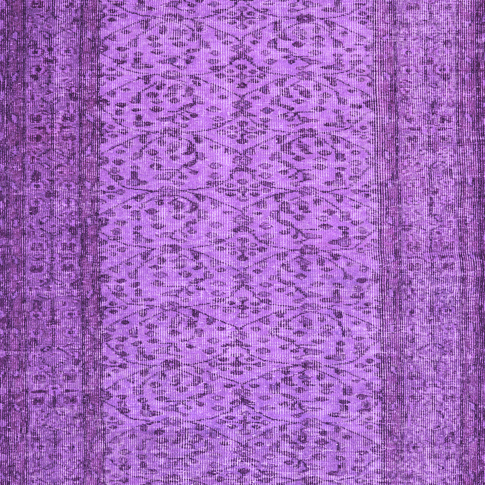 Machine Washable Persian Purple Traditional Area Rugs, wshtr3321pur