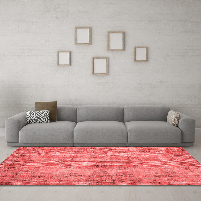 Traditional Red Washable Rugs