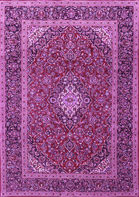 Medallion Purple Traditional Rug, tr3323pur