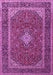 Medallion Purple Traditional Rug, tr3323pur