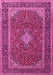 Medallion Pink Traditional Rug, tr3323pnk