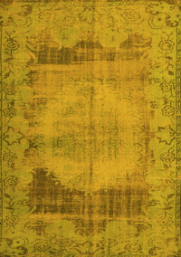 Persian Yellow Traditional Rug, tr3324yw