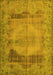 Persian Yellow Traditional Rug, tr3324yw