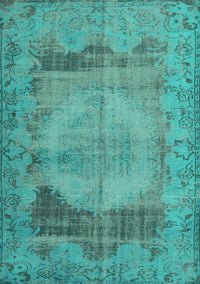 Persian Turquoise Traditional Rug, tr3324turq