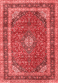 Medallion Red Traditional Rug, tr3326red