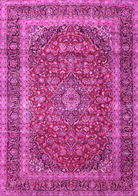 Medallion Pink Traditional Rug, tr3327pnk