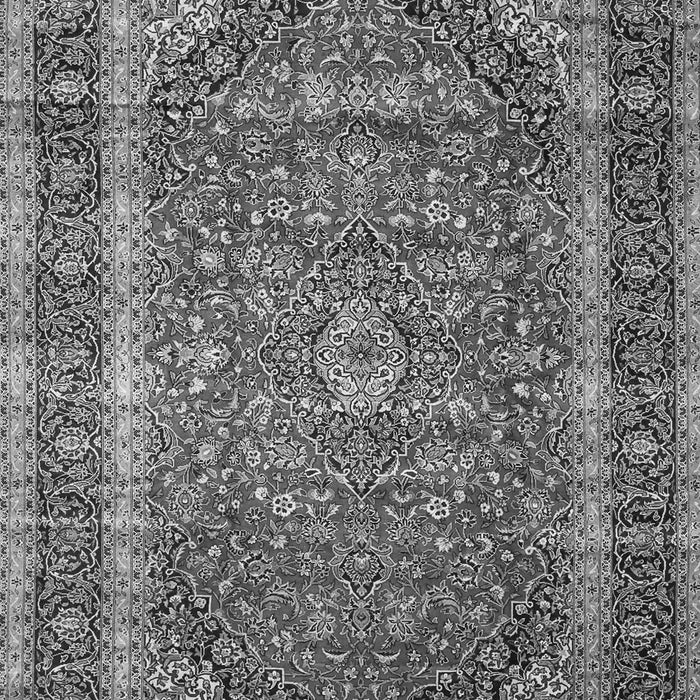 Medallion Gray Traditional Rug, tr3327gry