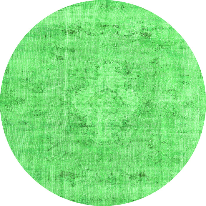 Machine Washable Persian Green Traditional Area Rugs, wshtr3328grn