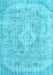 Machine Washable Persian Light Blue Traditional Rug, wshtr3328lblu