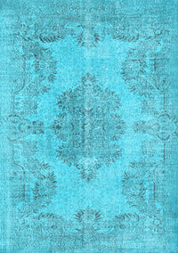 Persian Light Blue Traditional Rug, tr3329lblu