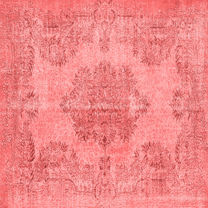 Machine Washable Persian Red Traditional Rug, wshtr3329red