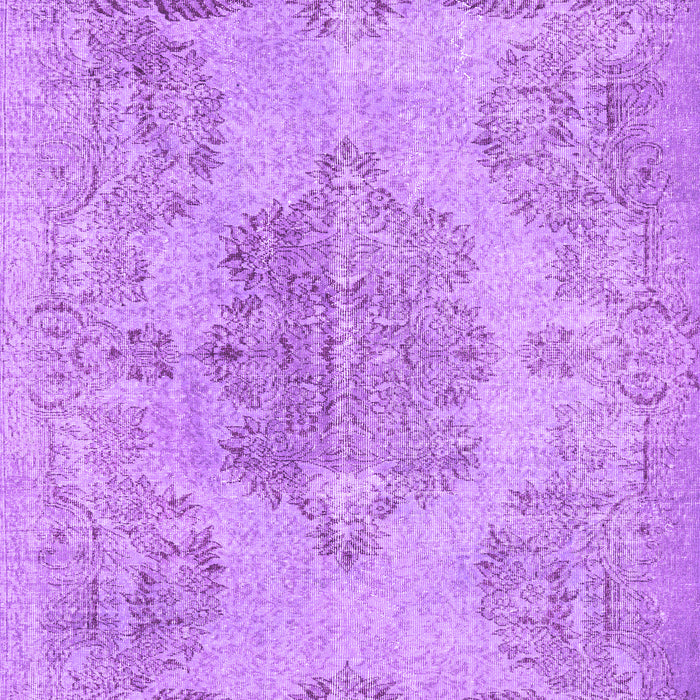 Machine Washable Persian Purple Traditional Area Rugs, wshtr3329pur