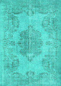 Persian Turquoise Traditional Rug, tr3329turq