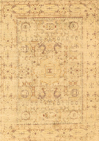 Oriental Brown Traditional Rug, tr332brn