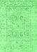 Oriental Emerald Green Traditional Rug, tr332emgrn
