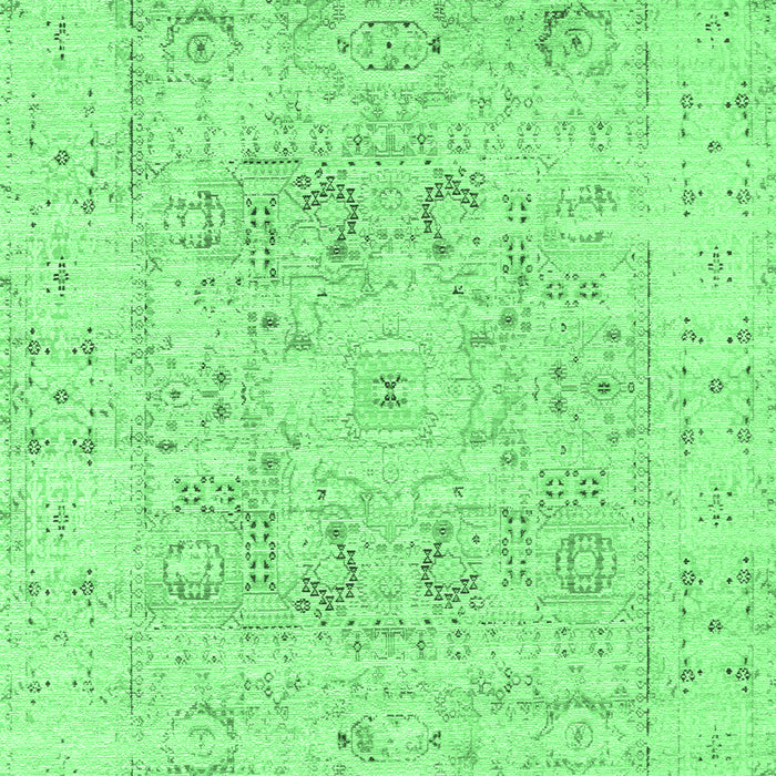 Oriental Emerald Green Traditional Rug, tr332emgrn