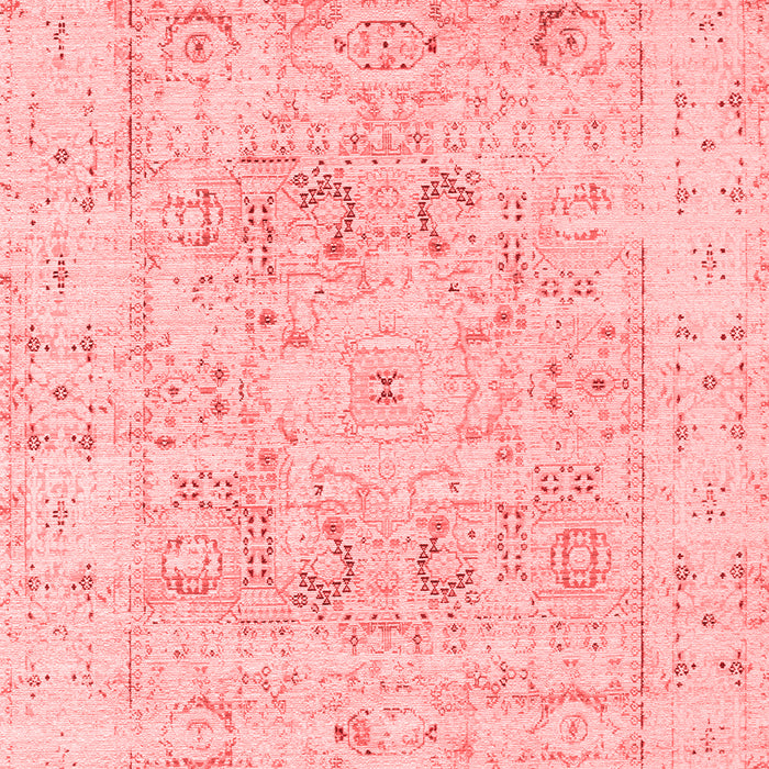 Machine Washable Oriental Red Traditional Rug, wshtr332red