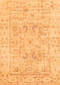 Oriental Orange Traditional Rug, tr332org